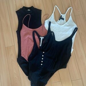 Forever 21 bodysuits - XS/S (set of 5)